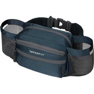 Fanny Pack Waist Bag: Waist Pack for Women Men with Two Water Bottle Holder